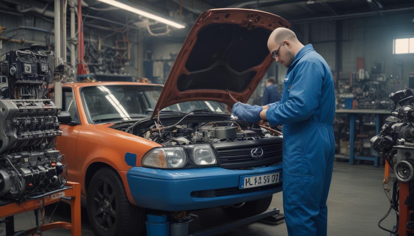 Greška P0205: Problemi u električnom krugu ubrizgivača goriva broj 5, mogući uzroci su loši kontakti ili kvarovi.