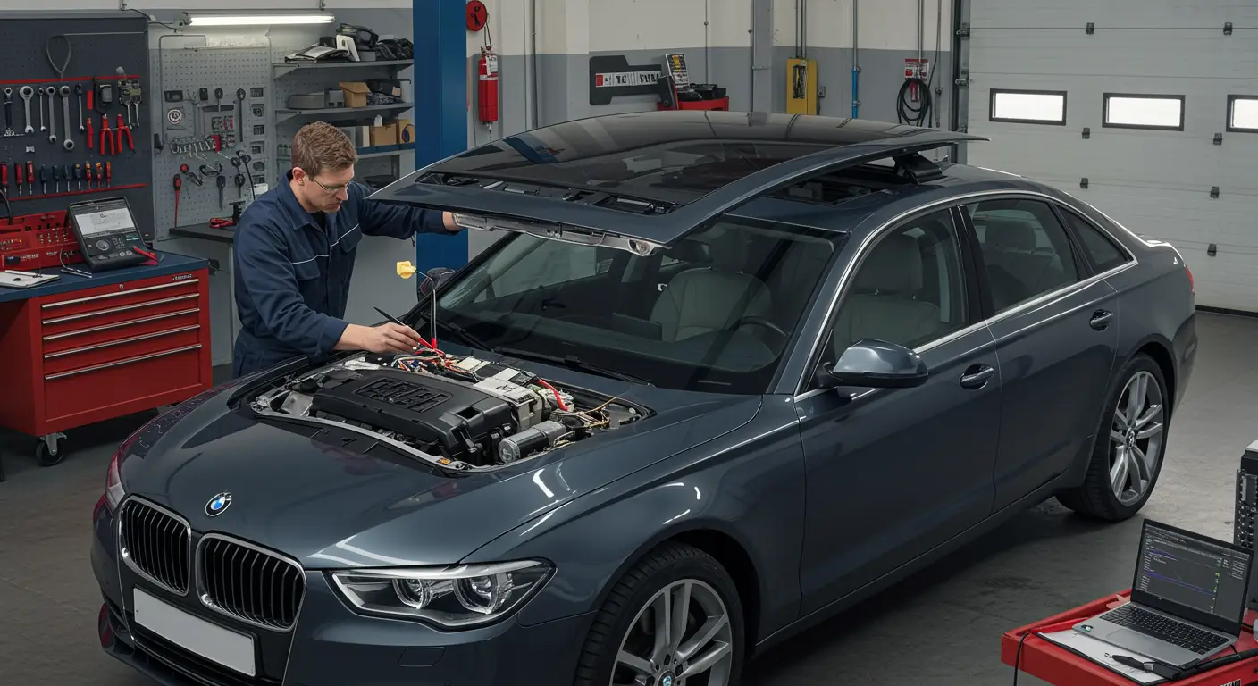 Da biste dijagnostikovali i popravili kvarove na krovnom otvoru automobila, pregledajte osigurače, provere motor i šine za zastoje ili oštećenja, a zatim očistite prljavštinu i podmažite pokretne delove kako biste osigurali nesmetan rad.