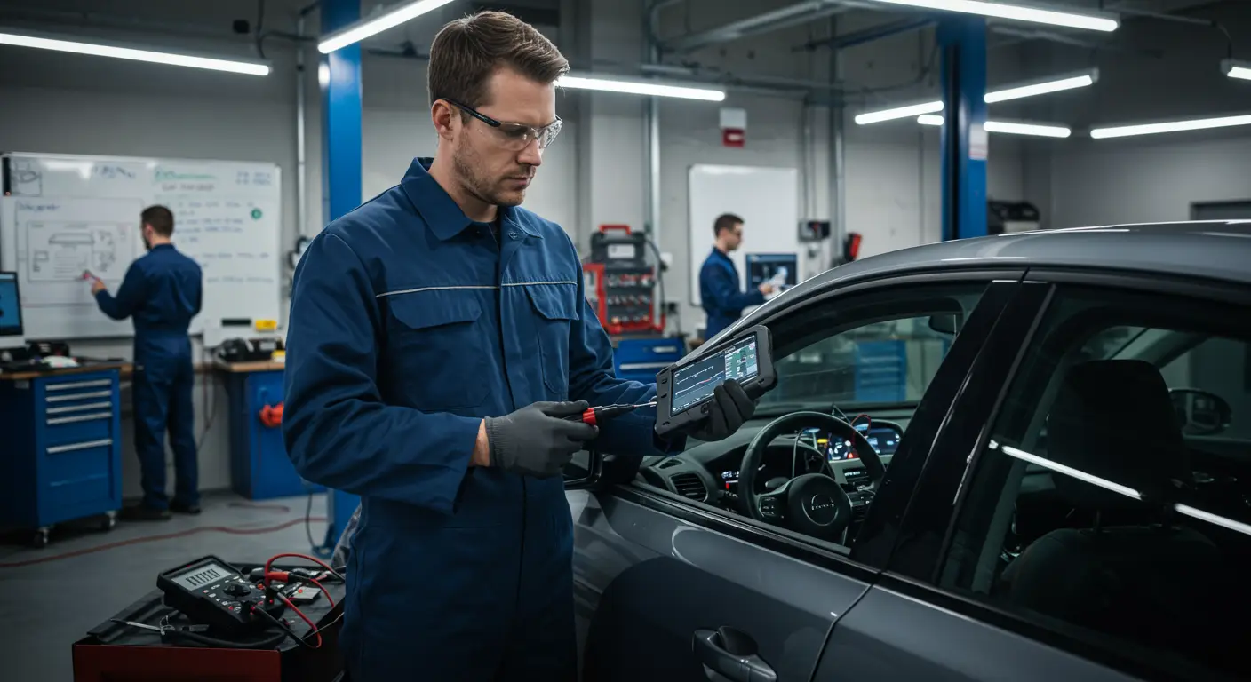 Da biste dijagnostikovali kvarove u automobilskom alarmnom sistemu, prvo proverite baterije u daljinskom upravljaču i osigurače u električnom sistemu vozila, a zatim pregledajte senzore i konektore za bilo kakve znakove korozije ili oštećenja.
