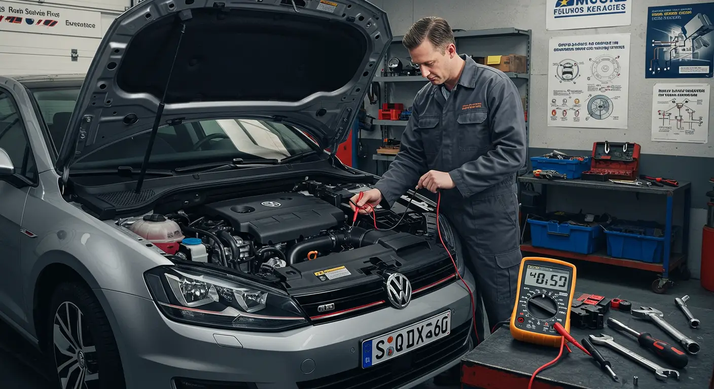 Da biste identifikovali i popravili problem prekomernog punjenja akumulatora u automobilu, proverite napon na alternatoru multimetrom (ne sme prelaziti 14,7 V) i po potrebi zamenite regulator napona.