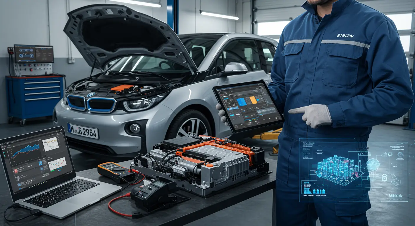 Dijagnostikovanje problema sa neispravnim sistemom za upravljanje baterijama (BMS) u automobilskoj industriji uključuje proveru električnih veza, komunikacijskih grešaka i performansi baterijskih ćelija.