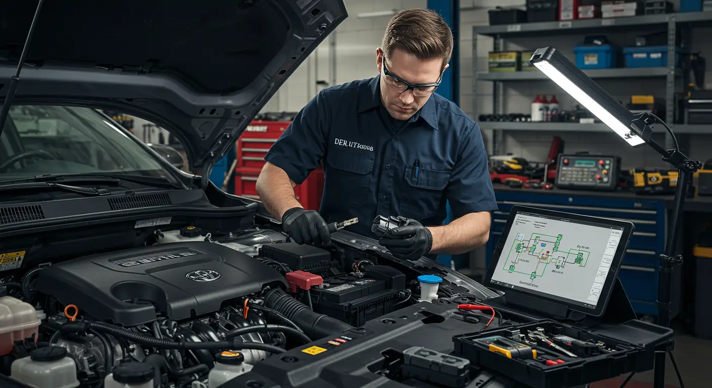 Identifikovanje neispravnih električnih konektora u automobilu uključuje proveru znakova korozije, labavih spojeva ili oštećenih kablova koji mogu ometati električne sisteme vozila. Preporučljivo je koristiti multimetar za testiranje kontinuiteta i napona kako bi se utvrdio tačan uzrok problema.