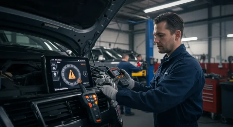 Dijagnoza TPMS upozorenja: proverite pritisak u gumama, senzor TPMS, resetujte sistem, konsultujte priručnik vozila za dodatne informacije. Automobilizam.