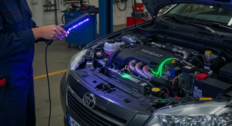 Detekcija curenja rashladnog sredstva u automobilu: metode pronalaženja i popravke curenja u klima uređaju vozila.
