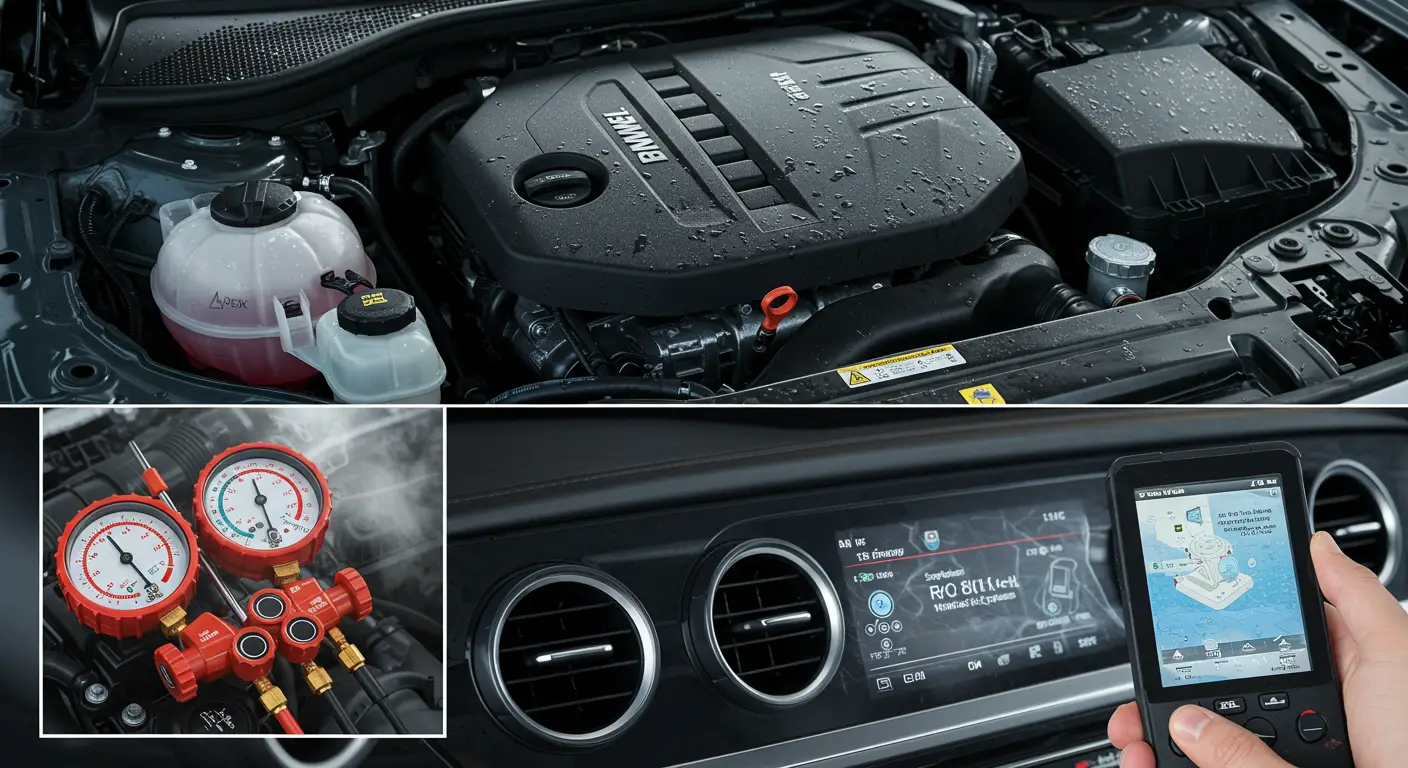 Simptomi vlage u A/C sistemu automobila uključuju slabiji učinak hlađenja i neprijatan miris, a rešenja uključuju proveru i zamenu filtera, isušivanje sistema i proveru zaptivanja.
