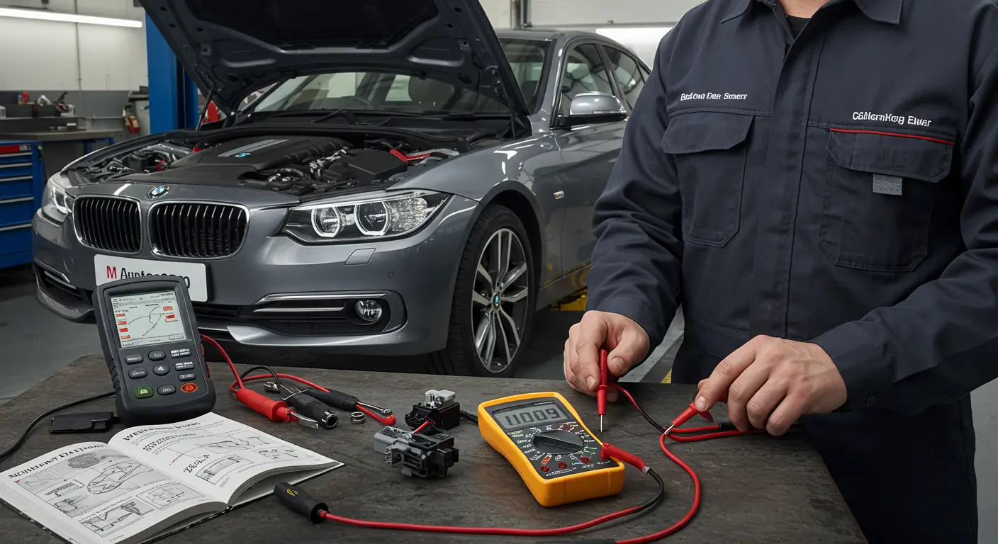 Slika prikazuje dijagnostički alat povezan sa senzora položaja papučice kočnice, sa fokusom na objašnjenje simptoma i procesa popravke u automobilu.