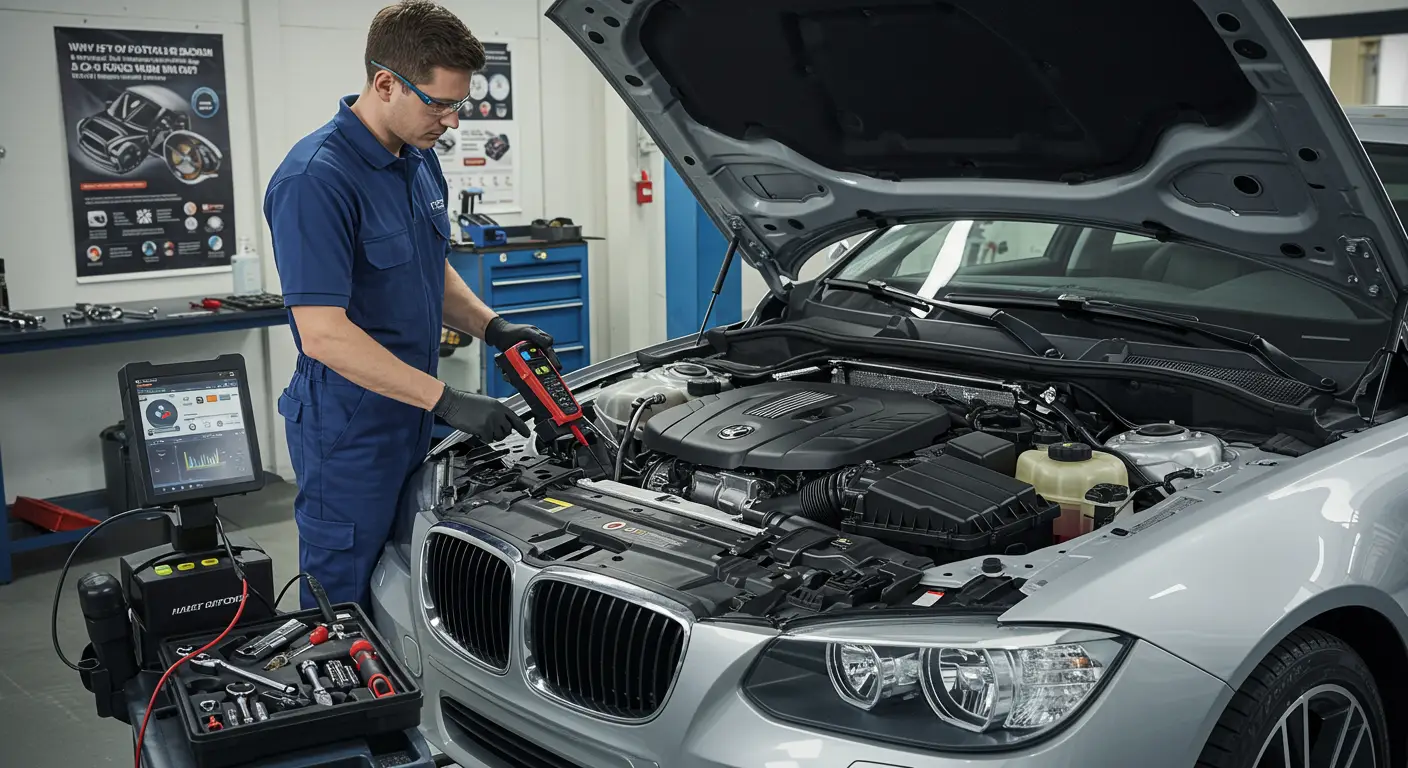 Slika prikazuje unutrašnjost automobila sa vozačem koji rukama pokazuje na kontrolnu tablu klima uređaja, dok displej pokazuje visoke temperature, što sugeriše problem sa hlađenjem vazduha.
