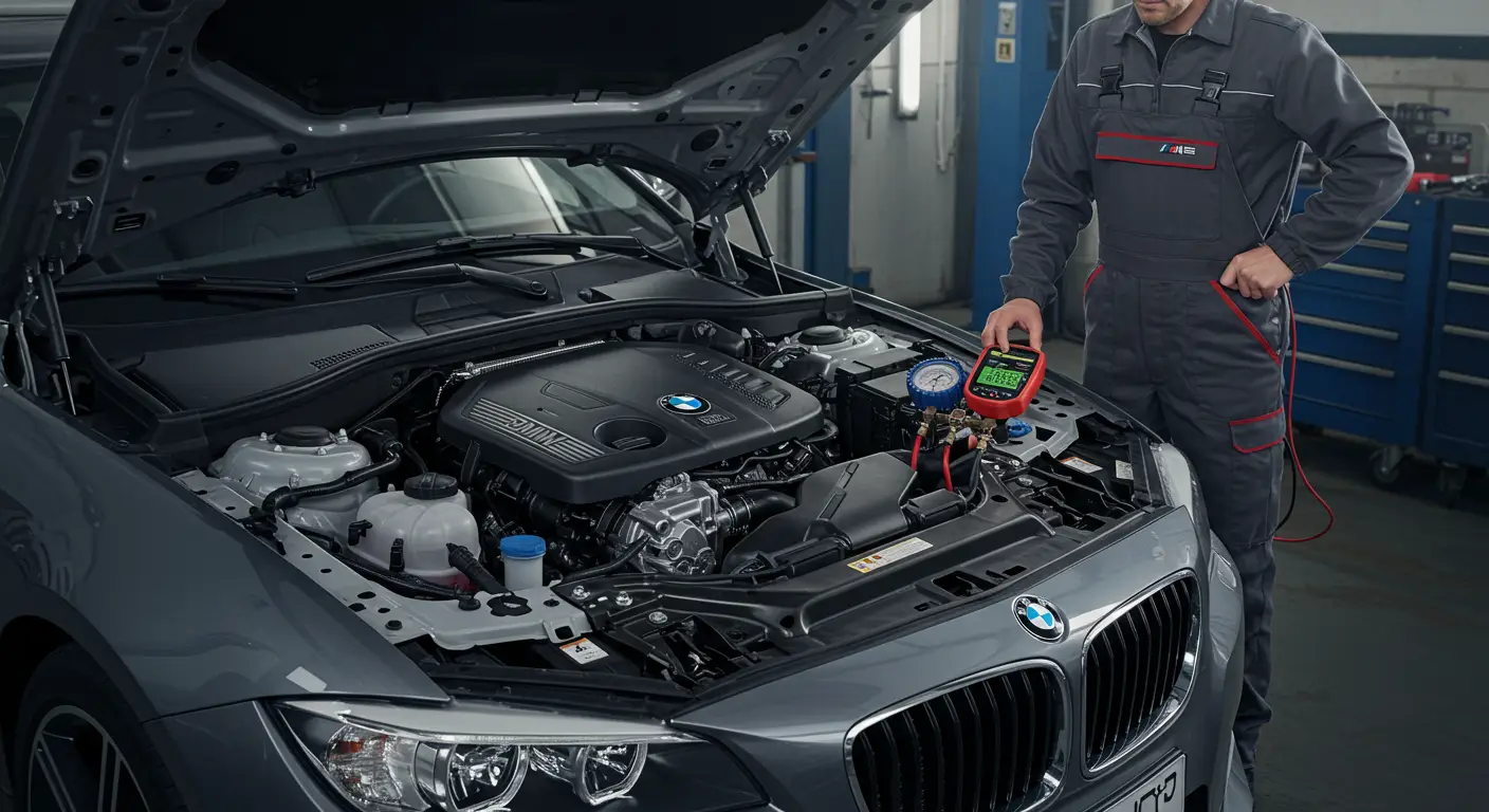 Uzroci zbog kojih automobilski klima uređaj duva topao vazduh na leru mogu uključivati nizak nivo rashladnog sredstva, neispravan kompresor, začepljen kondenzator ili ventil za ekspanziju, probleme sa ventilatorom, ili električne greške u sistemu.