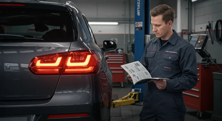 Vodič za popravku: Kako rešiti problem sa neispravnim zadnjim svetlima automobila, uključujući proveru osigurača, sijalica i električnih priključaka.
