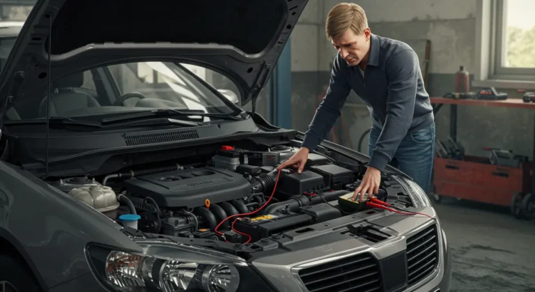 Automobil se ne pali zbog pražnjenja akumulatora preko noći. Rešenja uključuju proveru alternatora, strujnog curenja i zamenu oštećene baterije.
