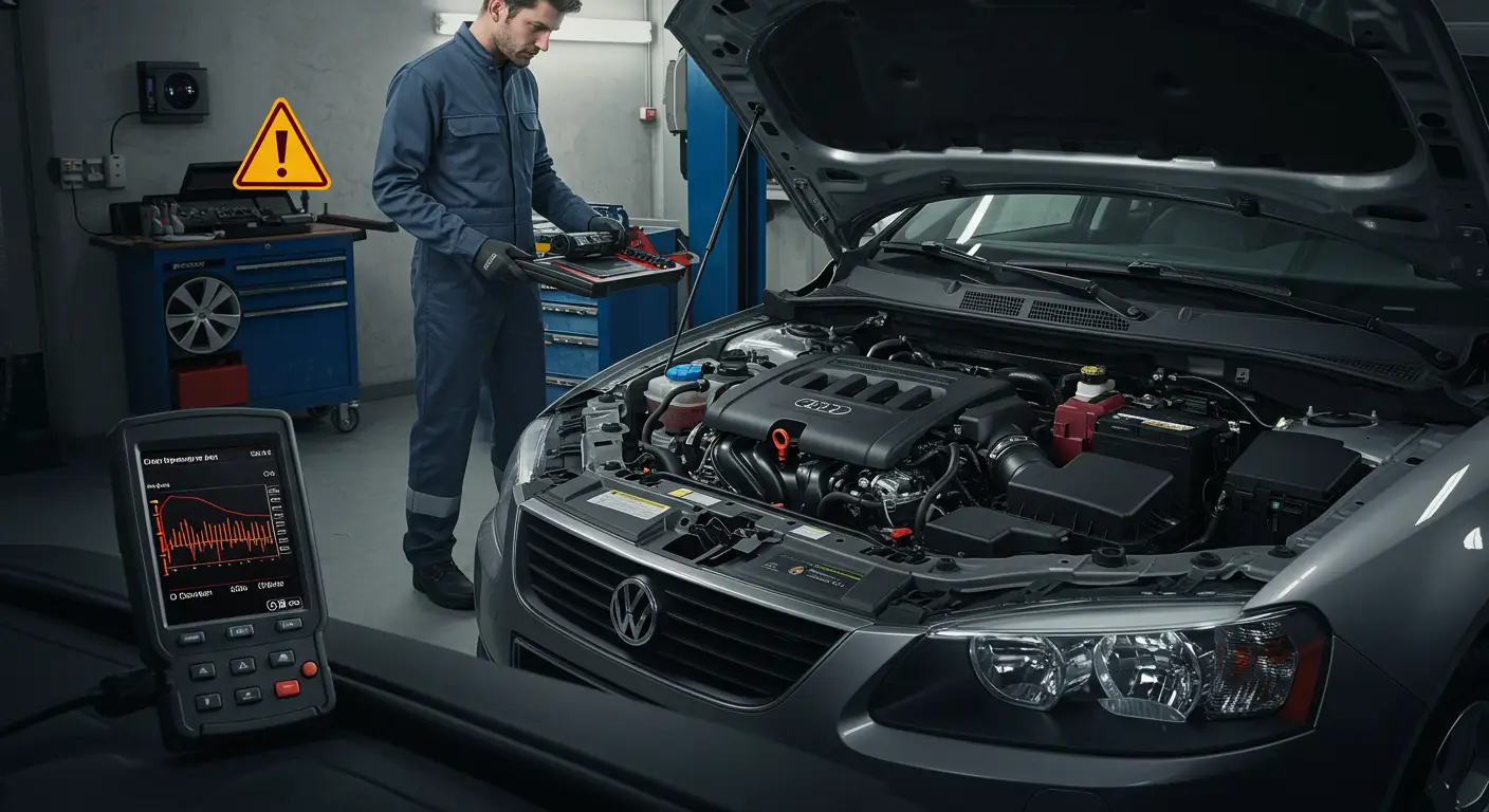 Crvena lampica za pritisak ulja svetli na instrument tabli automobila, upozoravajući vozača na nizak pritisak ulja u motoru.