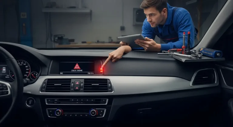 Glavna lampica upozorenja na instrument tabli automobila signalizira ozbiljan kvar ili hitan problem koji zahteva hitnu proveru vozila.