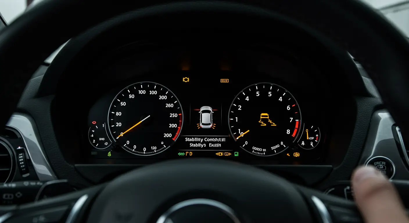Stability Control/Fault Lamp je kontrolna lampica na instrument tabli vozila koja signalizira problem sa sistemom kontrole stabilnosti.