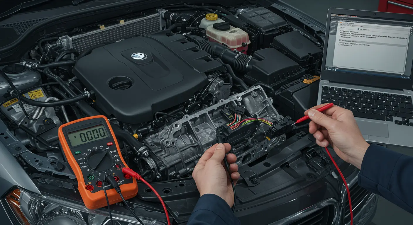 Automobilska instrument tabla prikazuje upozorenje