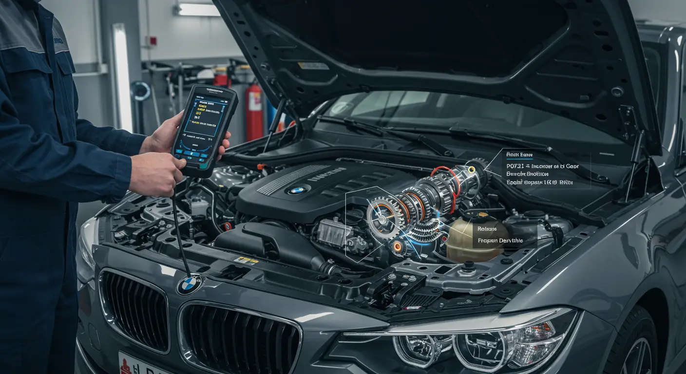 Instrument tabla automobila prikazuje lampicu