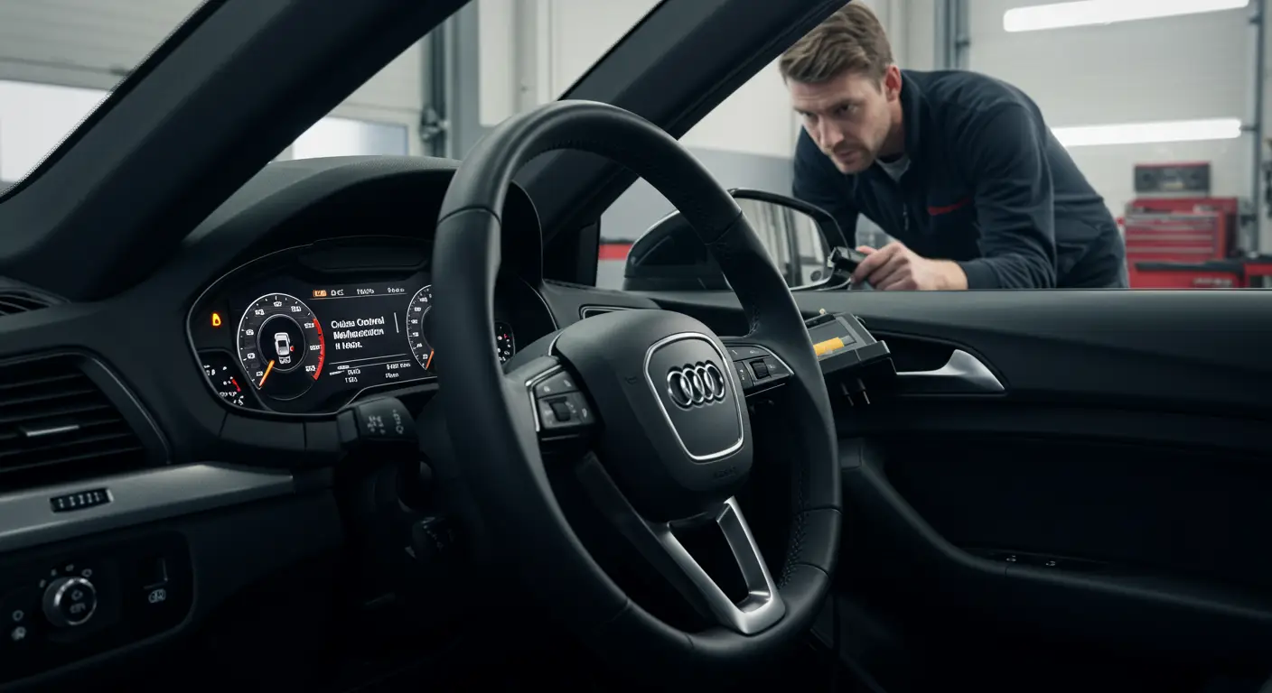 Kod greške P0576 označava kvar u sistemu tempomata, odnosno problem sa prekidačem za upravljanje tempomatom u vozilu.