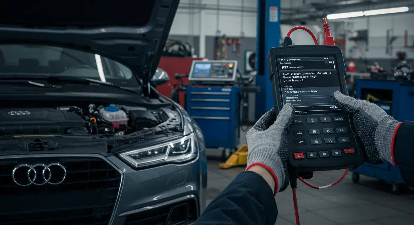 P0563 - System Voltage High (TCM) označava da je napon u električnom sistemu ili kod modula za kontrolu menjača viši od dozvoljenog, što može ukazivati na problem sa alternatorom, akumulatorom ili regulatorom napona.