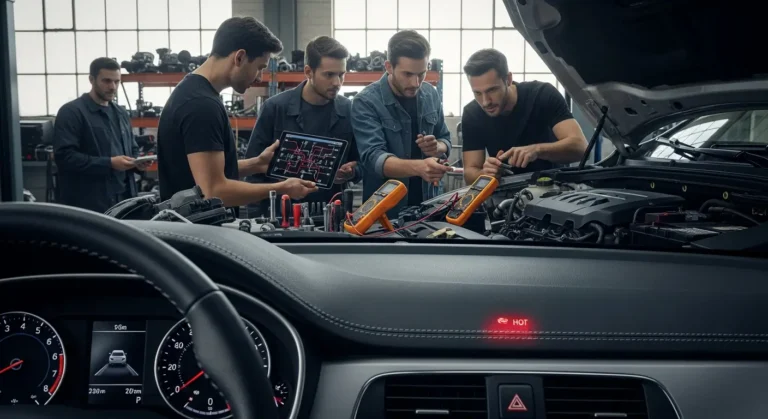 P0655 – Neispravnost kola za kontrolu izlaza lampice za pregrevanje motora Lampica za pregrevanje motora, dijagnostički kod P0655, ukazuje na kvar u kontrolnom krugu signalizacije temperature motora.