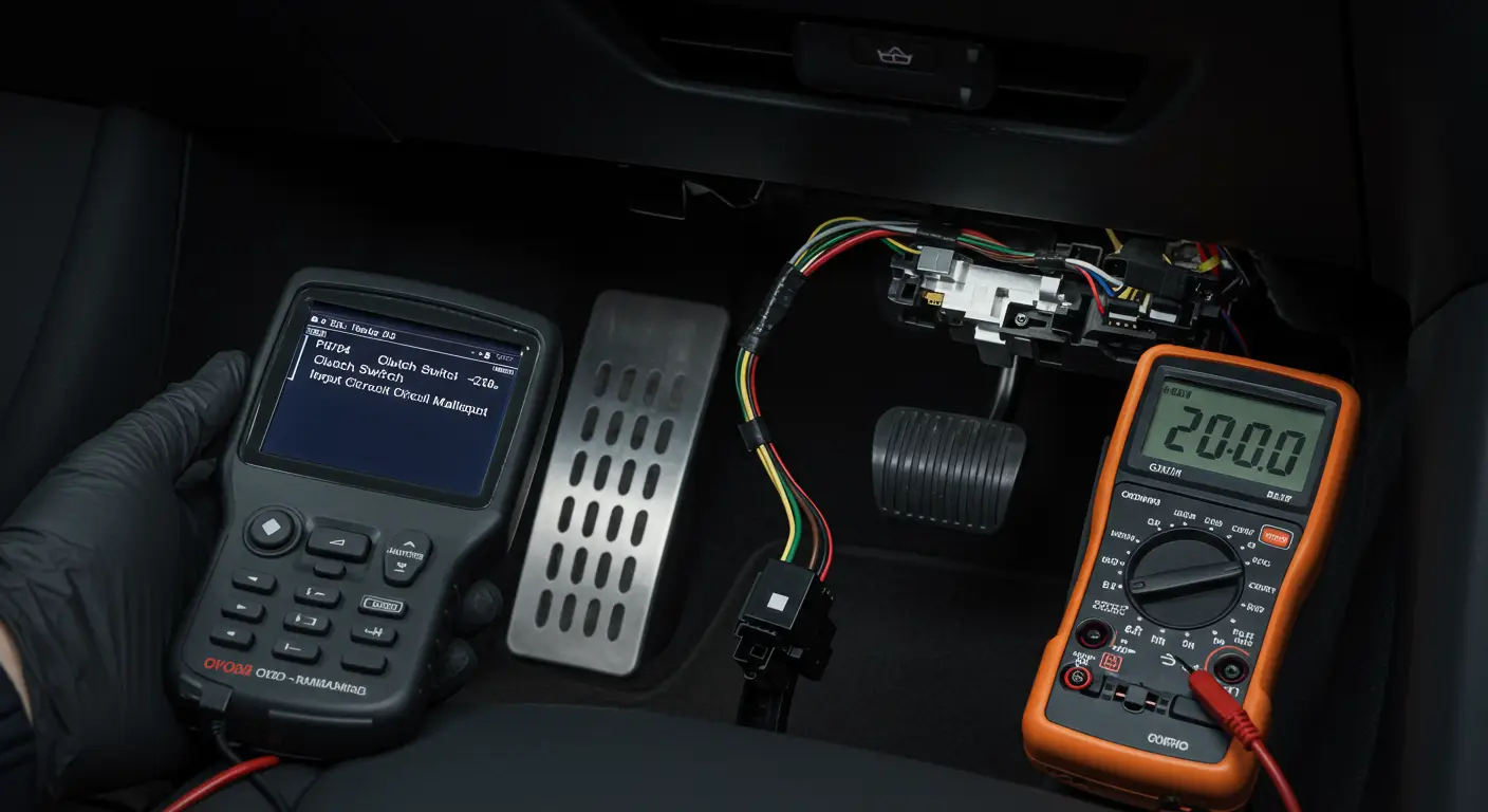 P0704 označava kvar u krugu prekidača kvačila, što znači da ECU ne prima ispravan signal sa prekidača kvačila u vozilu.