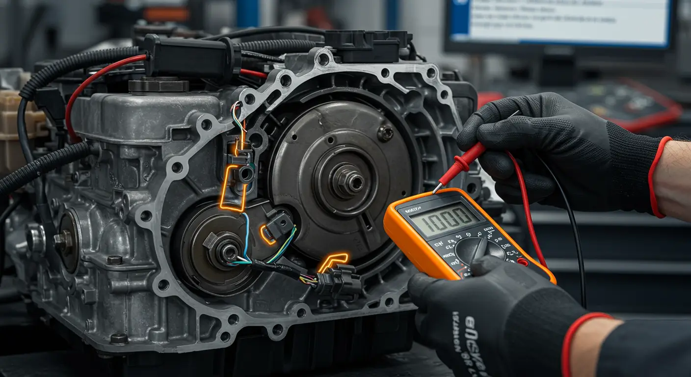 P0715 označava kvar na električnom kolu senzora brzine ulazne/turbinske osovine menjača, što može dovesti do problema u radu automatskog menjača.