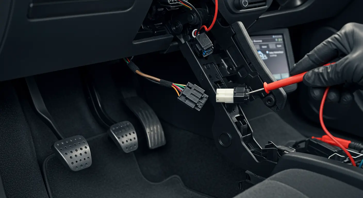 P0719 označava nizak napon u krugu prekidača kočnice, što može ukazivati na problem sa samim prekidačem, ožičenjem ili konektorima.