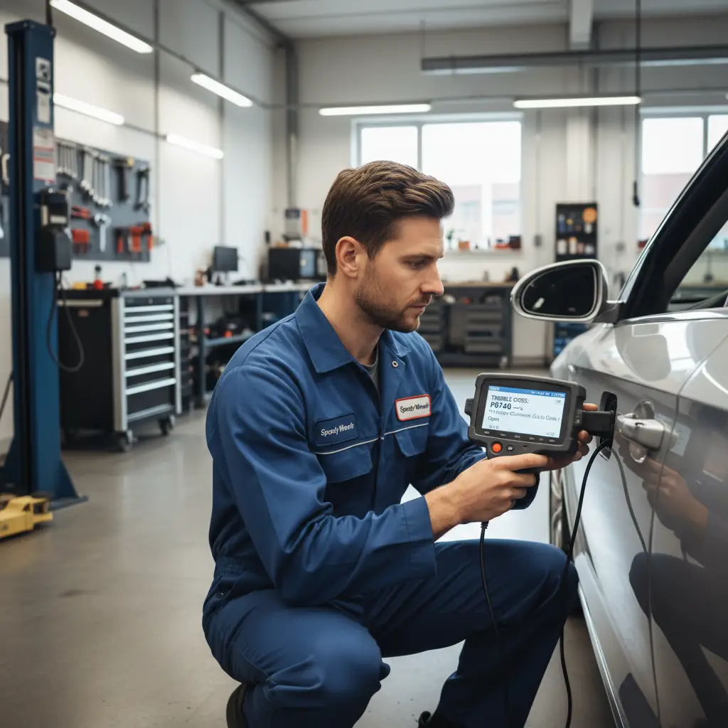 Kod greške P0740 ukazuje na električni problem sa solenoidom za zaključavanje obrtnog momenta (TCC) i može uticati na rad automobila koji želite da kupite online.