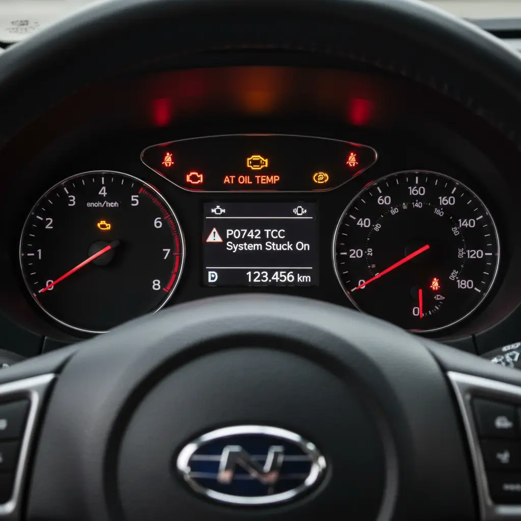 Kod greške P0742 označava da je sistem konvertora obrtnog momenta zaglavljen u uključenom položaju, što može uticati na performanse vašeg vozila prilikom online kupovine dodatne opreme ili delova.