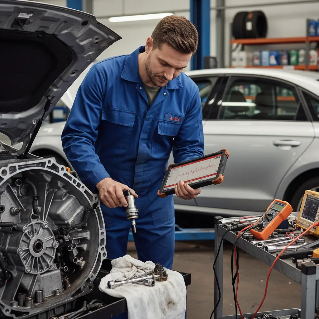 Kod greške P0771 označava problem sa E elektromagnetom menjača (solenoidom) koji može otežati online kupovinu auto delova jer ukazuje na potrebu zamene neispravnog dela.