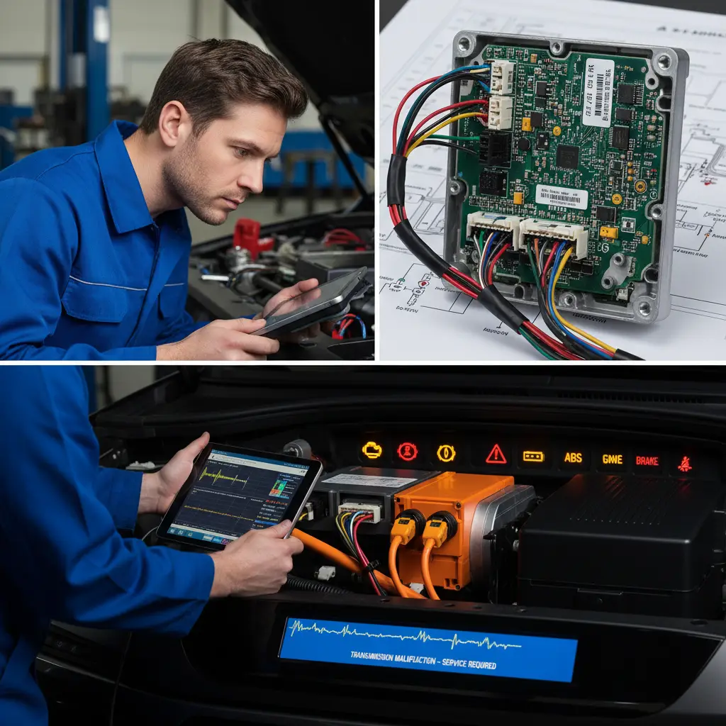 Kod P0971 označava visok napon u kontroli solenoida za pritisak menjača, što može uzrokovati probleme pri online kupovini rezervnih delova za transmisiju.