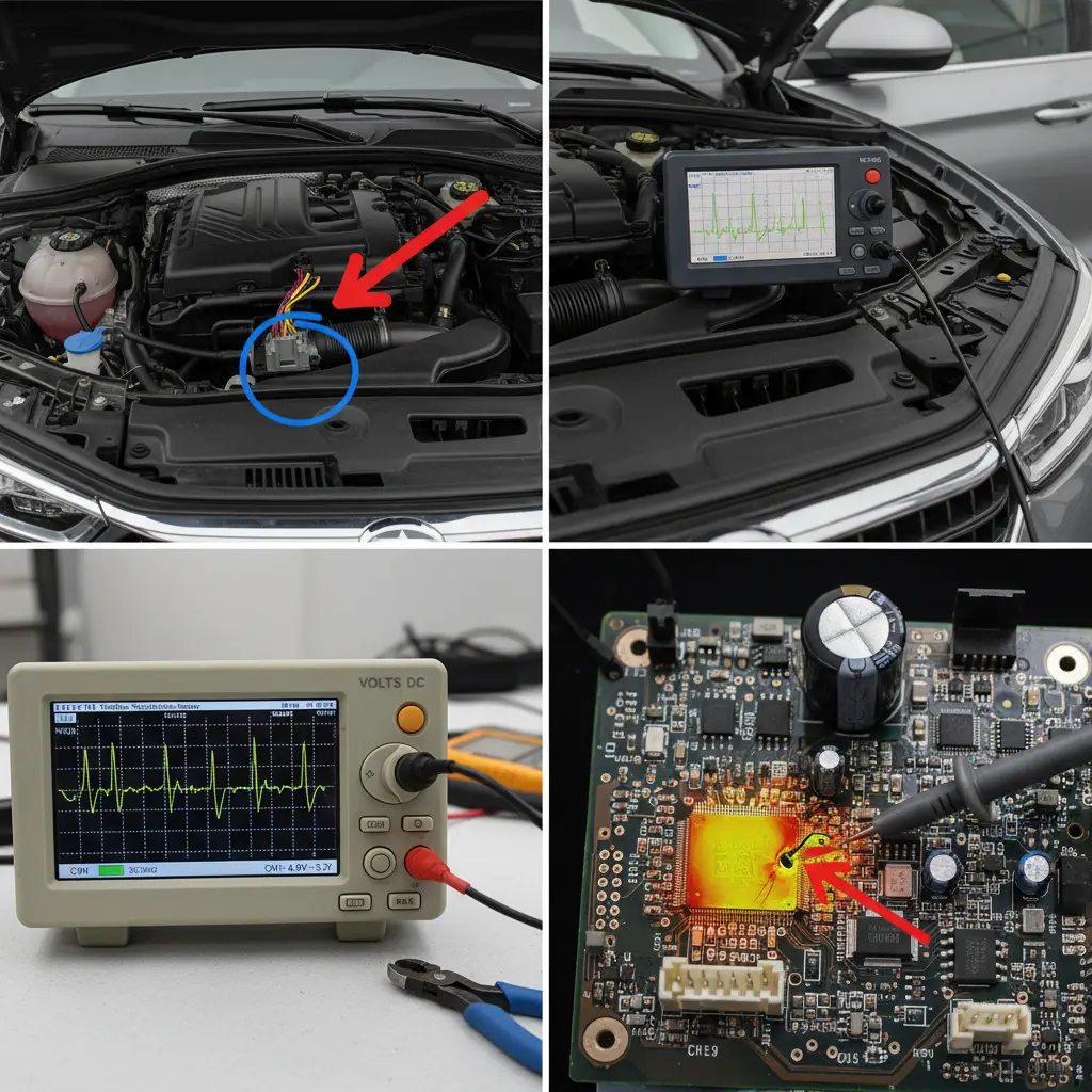 Kod P1121 ukazuje na povremeno visok napon u kolu senzora položaja gasa (TP), što može uticati na pravilan rad vozila i preporučuje se online kupovina novog senzora za zamenu.