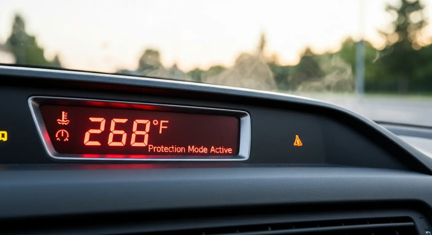 Kod P1258 označava da je temperatura rashladne tečnosti motora prešla 131°C (268°F) i da je aktiviran režim zaštite motora od pregrevanja.