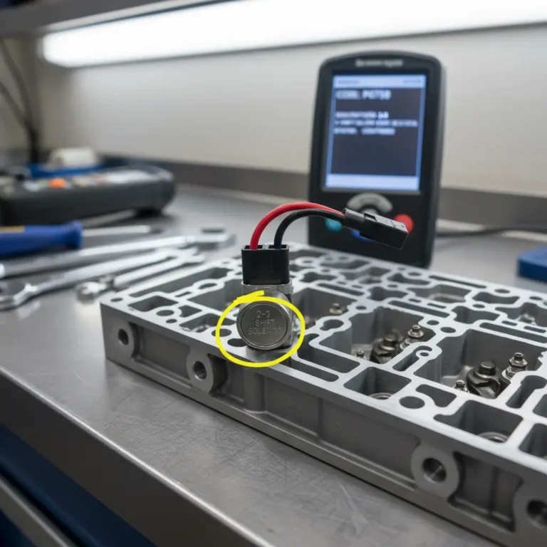 Kupovina elektrosolenoida za menjač (P0758) putem online shopa, prikaz proizvoda, cena, recenzije i opcije isporuke na ekranu računara.