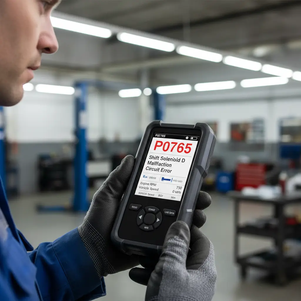 P0765 - Kvar solenoida menjača D može uzrokovati nepravilno funkcionisanje automatskog menjača, pa prilikom online kupovine polovnih vozila obratite pažnju na ovu grešku.