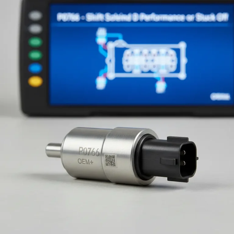 Online kupovina auto-delova: Solenoid menjača (P0766) - neispravan ili zaglavljen, dijagnostika i naručivanje rezervnih delova putem interneta.