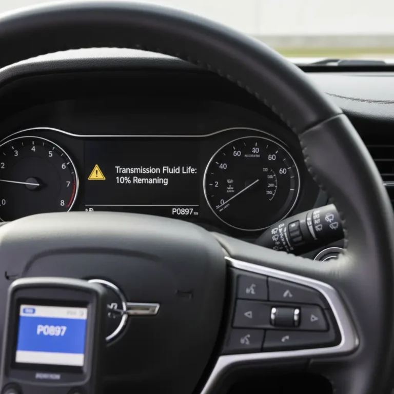 P0897 – PCM detektuje izračunati vek trajanja tečnosti za prenos od 10 procenata ili manje Online kupovina autodijelova: signalizacija koda P0897, PCM upozorava na životni vek menjačkog ulja ispod 10%, preporučena hitna zamena.