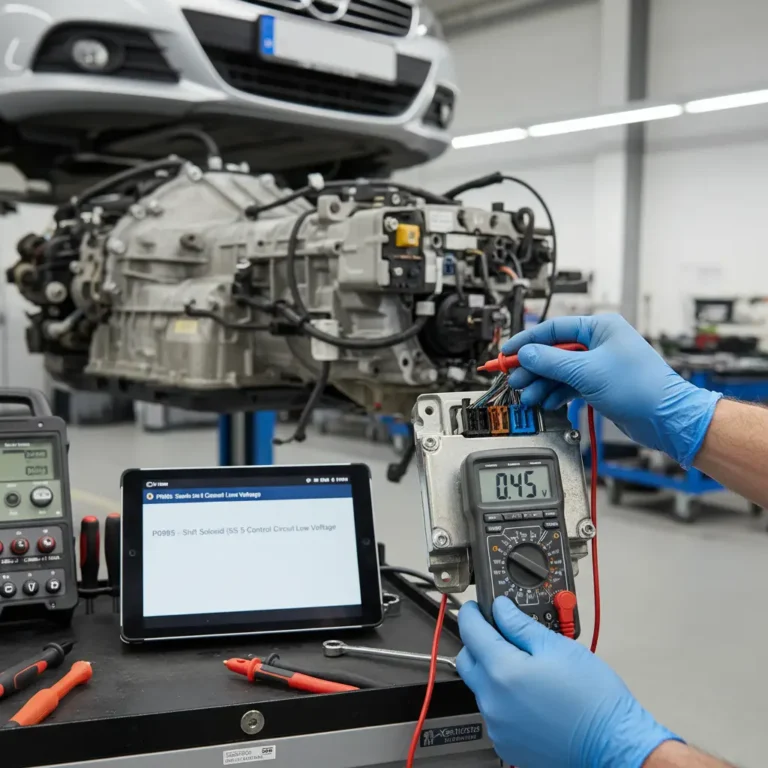 Kupovina automatskog menjača sa dijagnostičkom greškom P0985 (nizak napon, shift solenoid 5) putem online prodavnice auto delova.