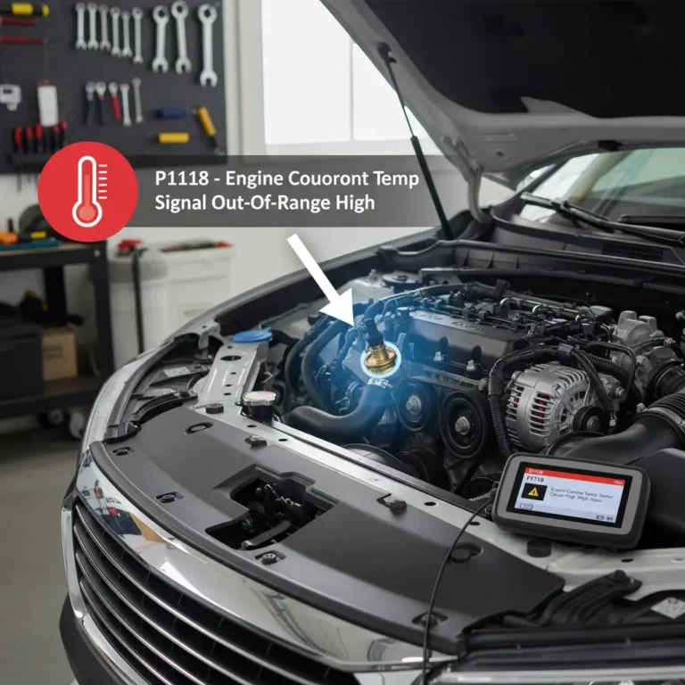 Online kupovina auto delova: Senzor temperature rashladne tečnosti P1118, signal previsok, zamena putem internet prodavnice, dijagnostika i poručivanje.