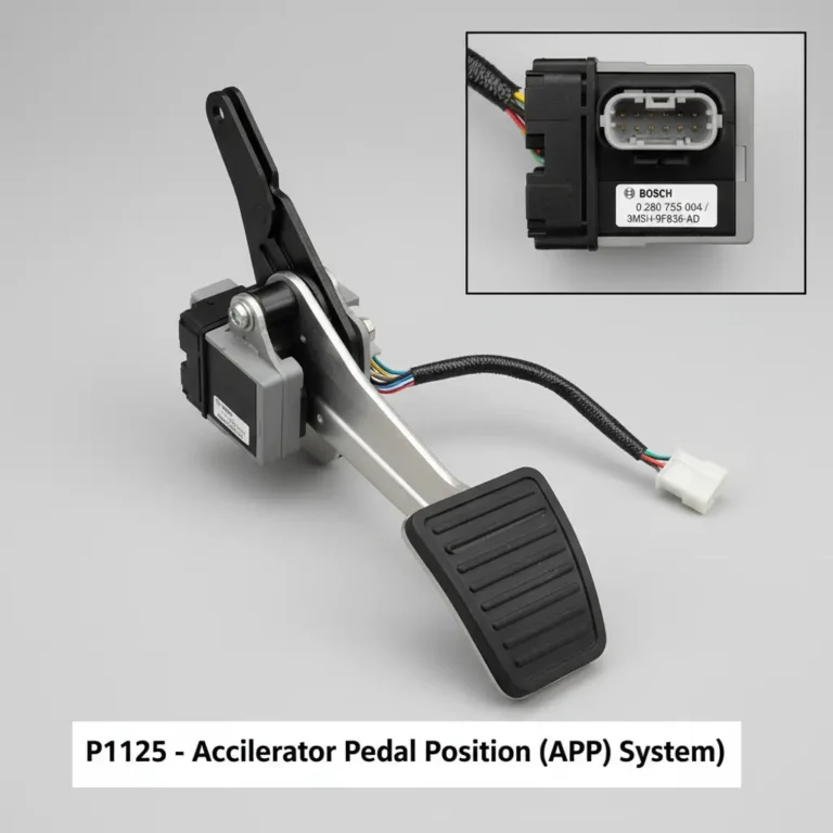 P1125 – Sistem položaja pedale gasa (APP) Kupovina zamenskog senzora za P1125 - sistem pozicije papučice gasa (APP) putem online prodavnice, prikaz proizvoda i opcija porudžbine.
