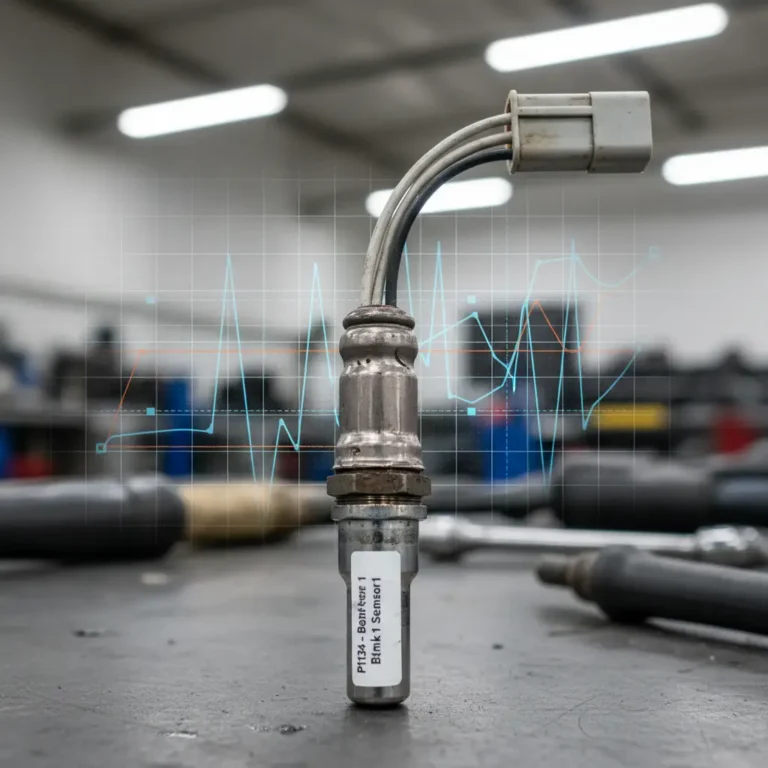 Kupovina online auto delova: senzor kiseonika (HO2S) Banka 1 Senzor 1, upozorenje kod P1134, važnost pravovremene zamene dela.