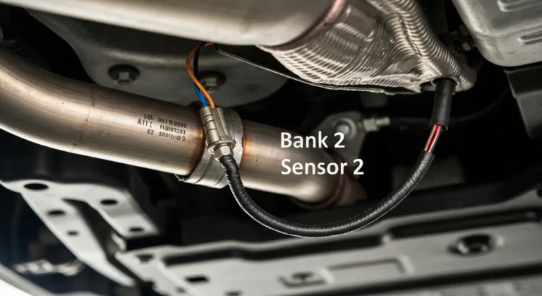 Heated Oxygen Sensor (HO2S) Bank 2 Sensor 2 prikazuje unakrsno brojanje signala, važno za kontrolu izduvnih gasova i rad motora automobila.