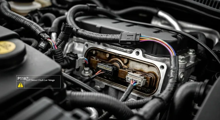 Senzor kraja izduvne turbine (EOT) detektuje nizak napon u kolu, što ukazuje na mogući kvar ili loš kontakt u automobilu.