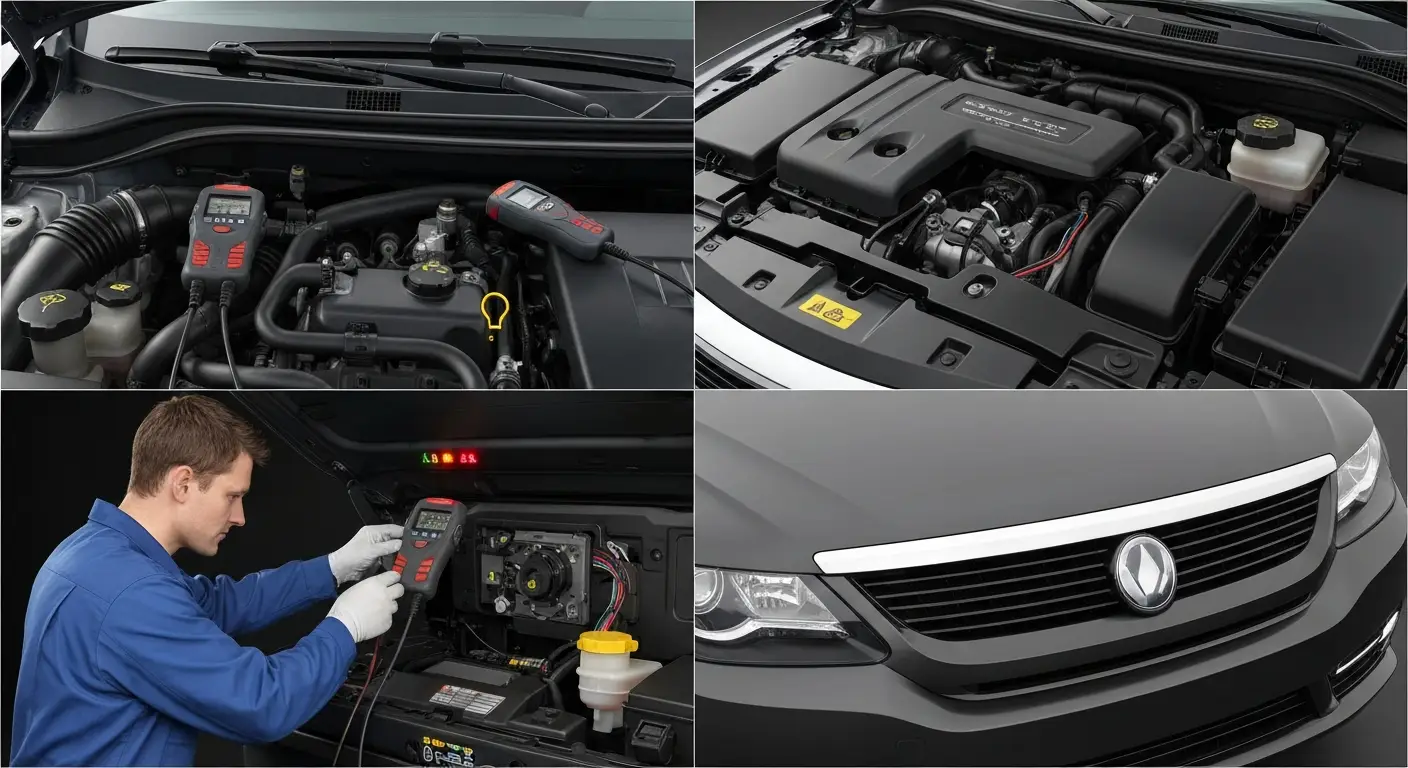 P1189 označava problem u električnom kolu prekidača pritiska ulja motora (EOP), što može uzrokovati netačno očitavanje ili kvar sistema za podmazivanje.