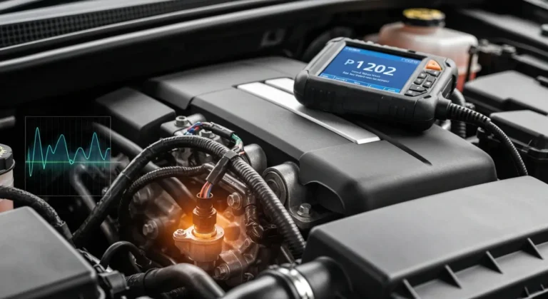 P1202 – (Alternativno gorivo) Krug senzora mase gasa niska frekvencija Senzor mase gasa za alternativna goriva detektuje nisku frekvenciju, što ukazuje na mogući kvar u automobilskoj P1202 dijagnostici.