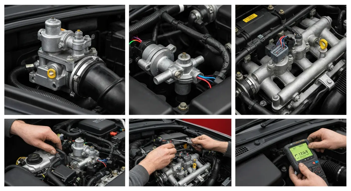 P1245 - Ventil za promenu usmeravanja u usisnom plenu reguliše preusmeravanje vazduha kroz usisnu granu radi poboljšanja performansi motora.
