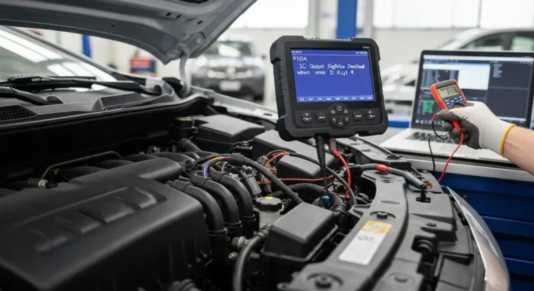 P1354 – Izlaz IC visok/Impuls detektovan kada GND_Cil 4 IC izlaz visok/puls detektovan na GND_Cyl 4, kod greške P1354, dijagnostika automobila, elektronski sistem paljenja.
